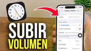 Como AUMENTAR VOLUMEN de ALARMA en iPhone - Paso a Paso