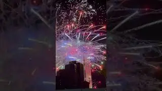 Dallas Reunion Tower Fireworks&hellip;Happy New Year 2023 #Dallas #USA #happynewyear #fireworks