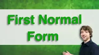Db2 SQL Tutorial 12 - First Normal Form (1NF)