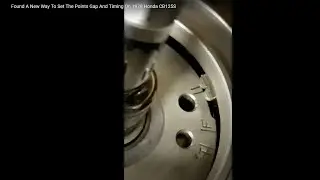 Found A New Way To Set The Points Gap And Timing On 1978 Honda CB125S