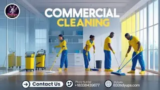 🏢✨ Commercial Cleaning &ndash; Professional Care for Every Business! 🧽