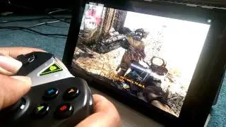 Metro: Last Light Nvidia Shield Tablet Gameplay