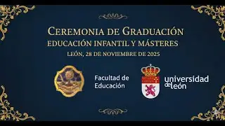Ceremonia de Graduaci&oacute;n Facultad de Educaci&oacute;n: Educaci&oacute;n Primaria y Educaci&oacute;n Social.