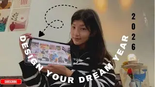 ✨New year reset //My 2026 Vision board //resolutions🗒️ //Future me