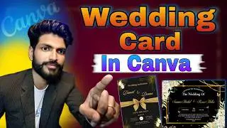 Canva Me Wedding Card Kaise Banaye | Trending Wedding Invitation Video 2026