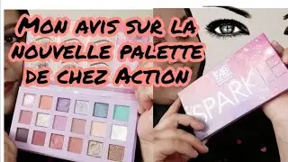 #palette #action #beaut&egrave; #test Crash test de la palette action mon avis