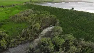 Chesterfield Reservoir Spillway Overflow Damage. Reservoir at MAX Capacity on June 8th, 2023