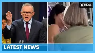 Voice support falls again; Natasha Fyles 'shaken' after cream pancake attack | 6 News