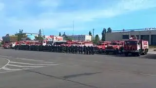Firefighters Protest in Russian-Occupied Enerhodar After Chief Abducted, Ukrainian Official Says