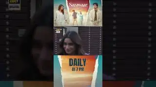 #Sazawaar Upcoming Episode 17 | #khaqanshahnawaz  | #alishbakhan  | #shorts