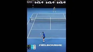 Last Time Djokovic & Alcaraz Met at AO ☠️🔥
