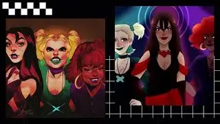 Hex Girls Artwork Collection:  Feel the Fire