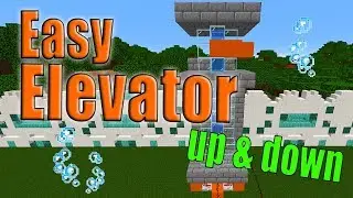 Minecraft Elevator 1.20 Tutorial | Up and Down with Easy Redstone