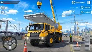 Bridge Construction Simulator 🏗️ | New Construction Game 2025 | HD Ultimate Gameplay