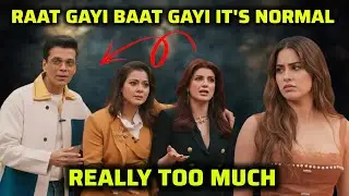 Two Much With Kajol And Twinkle Ft. Karan Johar & Janhvi Kapoor 🤯 Raksha Unplugged