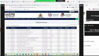 UUCMS - Admission Module Training for Raichur University Affiliated Colleges