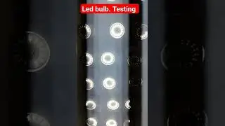 led bulb testing using voltage regulator #ledbulb #viral #led