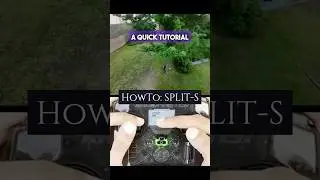 Урок по трюку FPV Split-S для начинающих #fpvfreestyle #dronetutorial #fpvbeginner