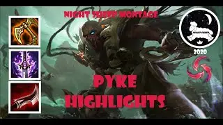 Pyke Montage #1 - Night Sheep - Best Outplays Highlights 2020 - Season 10- League of Legends