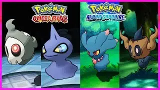Pokemon OmegaRuby & AlphaSapphire - Duskull,Shuppet,Misdreavus, & Phantump  Locations