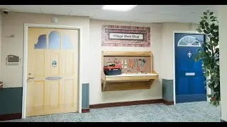 Экскурсия по отделению по уходу за пожилыми людьми с деменцией Cindy Springs.