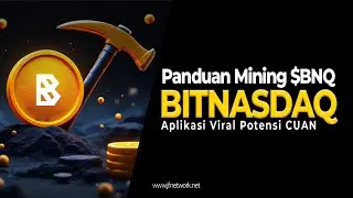 Cara Cuan Mining Crypto di HP Aplikasi BITNASDAQ | Panduan Pemula