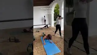 Girls giving it all #subscribe #fitness #ibiza