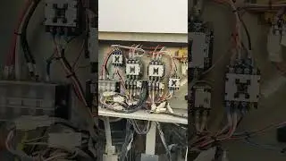MITSUBISHI package unit wayring box #airconditioning