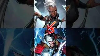 Storm vs Thor &ndash; Goddess of Weather vs God of Thunder