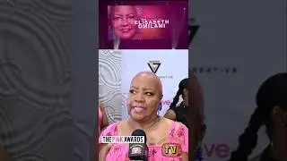 Elisabeth Omilami at The Pink Awards #BreastCancerAwareness