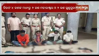 Rayagada: Police seize 2 tiger skins, arrest 4 | Kalinga TV
