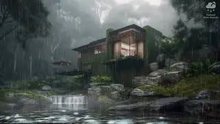 Rain Sounds for Sleeping & Relaxation | Immediate Sleep with Rain and Thunder Sound at Night