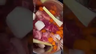 GAPs Beef Meat Stock for Gut Healing #guthealth #gapsdiet #meatstock #beef #nourishedplate