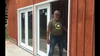 FRENCH DOORS OOH LA LA !...LAKE HOUSE BUILD Part18