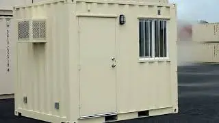 Portable Guard Shack Is Perfect for Security Booth Or Parking Attendant