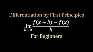 Derivative by First Principles turned simple! - Ho's Academy IB Math SL/HL Explanation