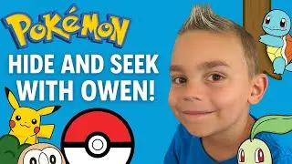 Pok&eacute;mon Hide and Seek with Pok&eacute; Ball Challenge!
