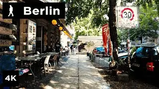 Berlin walk from Rykestraße to Hufelandstraße | Outside Walker | 4k