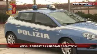 MAFIA, 13 ARRESTI E 20 INDAGATI A CALATAFIMI