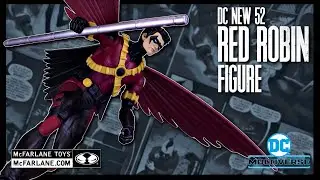 McFarlane Toys DC Multiverse DC New 52 Red Robin Figure | @TheReviewSpot
