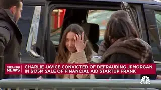 Charlie Javice convicted of defrauding JPMorgan in $175 million sale of financial aid startup Frank