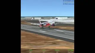 Air India Smooth Landing ✈️ | Real Flight Simulator #Shorts