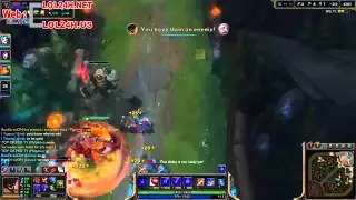 [League of Legends] AD Malphite so strong!!