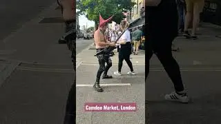 Street Artist, Camden Market, London