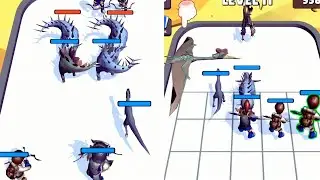 Dino Merge: Dinosaur Master - Gameplay Walkthrough Part 1 (Android, iOS)