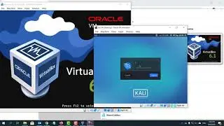 Import Kali ova and Windows 10 ova into VirtualBox