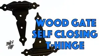Self Closing Wood Gate 