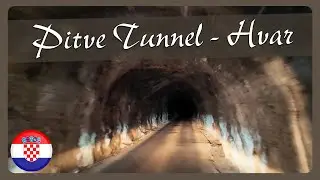 Туннель Питве 😱 Клаустрофобический опыт на Хваре 🚗 4K