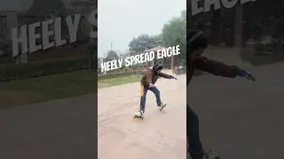 Heely spread eagle step#skater