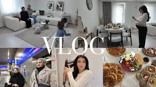 KOCAM BIKMIYOR RESMEN🤯BACILARLA MİSAFİRLİĞE GİTTİK😍SUNUMLU BRUNCH SOFRASI🥐HAZIRLANALIM🌼 GÜNLÜK VLOG